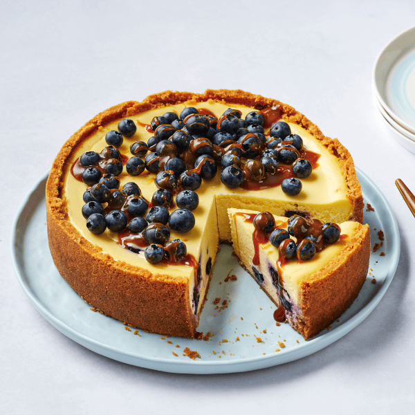 Blueberry cheesecake