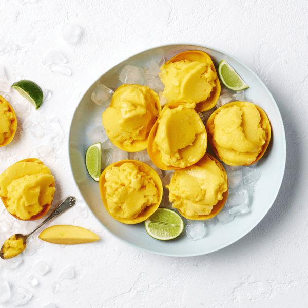 Calypso and Lychee Sorbet