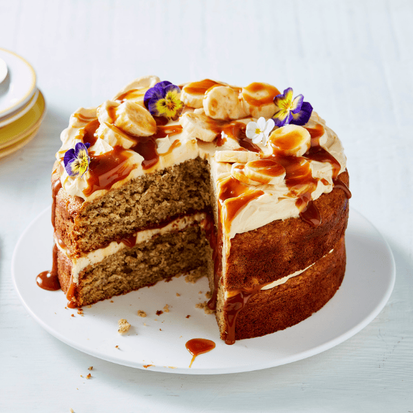 Dulche de Leche Banana Cake