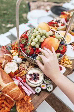 Image of food spread