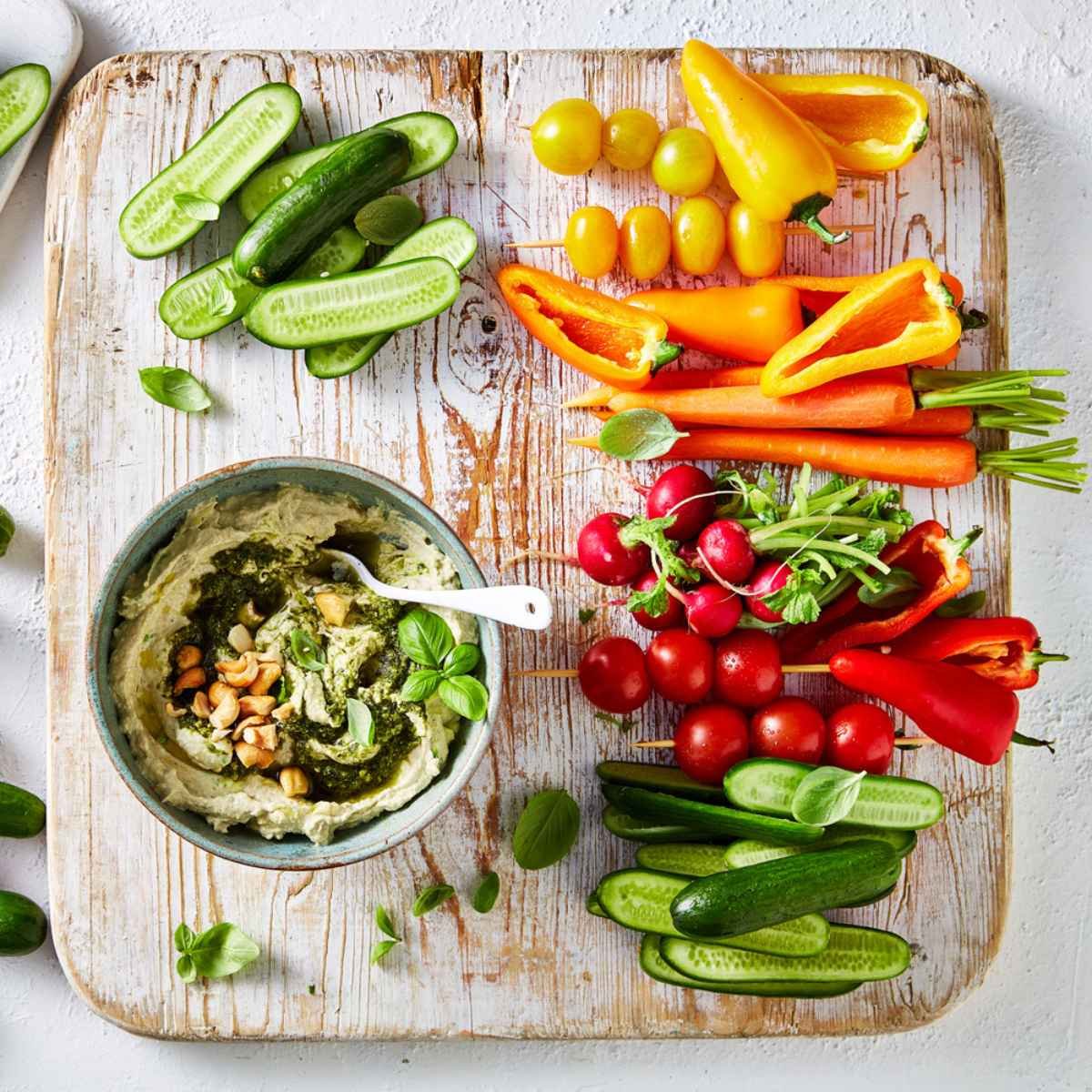 Qukes Radishes and Mini Caps Styled