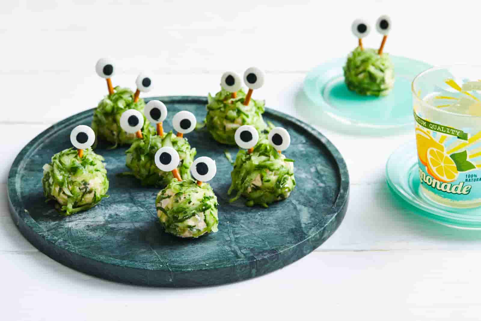 Qukes_Green Monster Cheese Balls