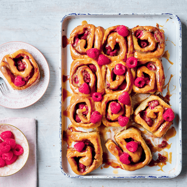 Raspberry Scrolls