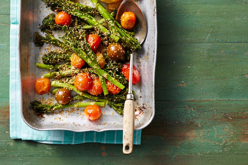 Recipe_LR_Broccolini_Roasted with Lemon Honey Sesame3_Janelle Bloom_2015