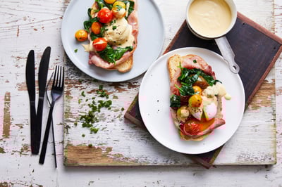 MixaMato Eggs Benedict