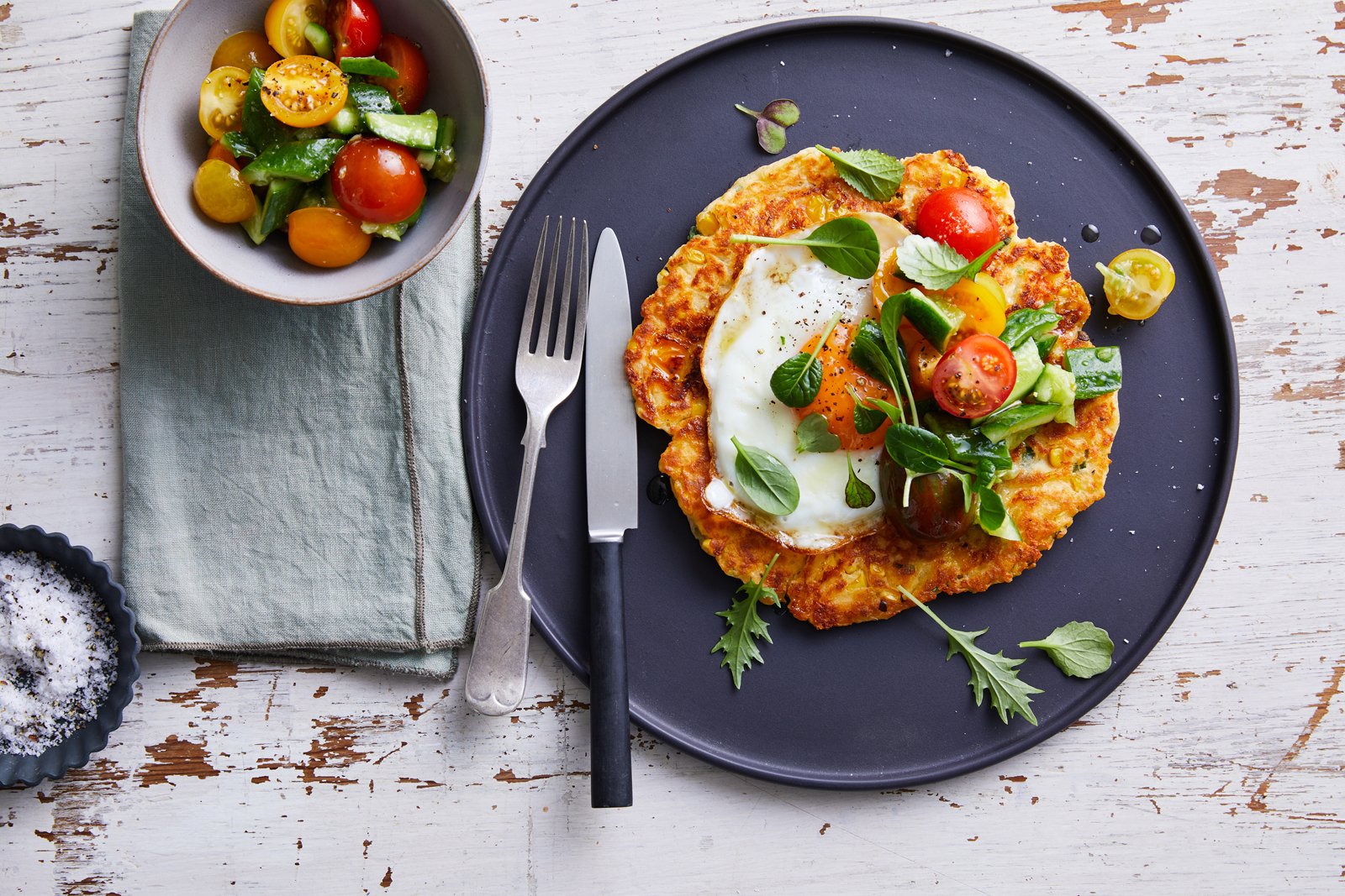 Recipe Mixamato Tomato Breakfast Pancakes by Perfection Fresh
