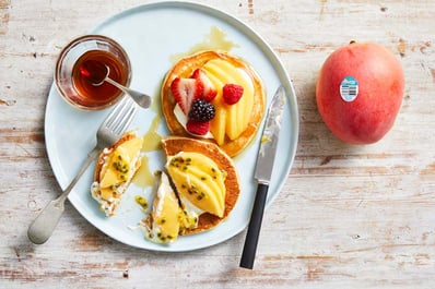 Recipe_WR_Calypso Mango_Mango Pancakes_05_2019