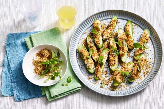 Recipe_WR_Qukes_Baby Cucumbers_Dukkah Crusted_2016_1