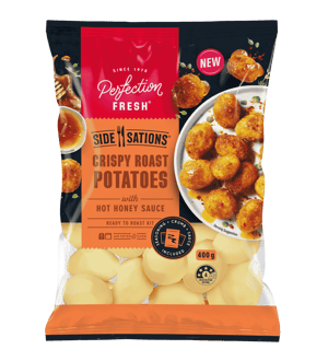 Sidesations Crispy Roast Potatoes Hot Honey Sauce