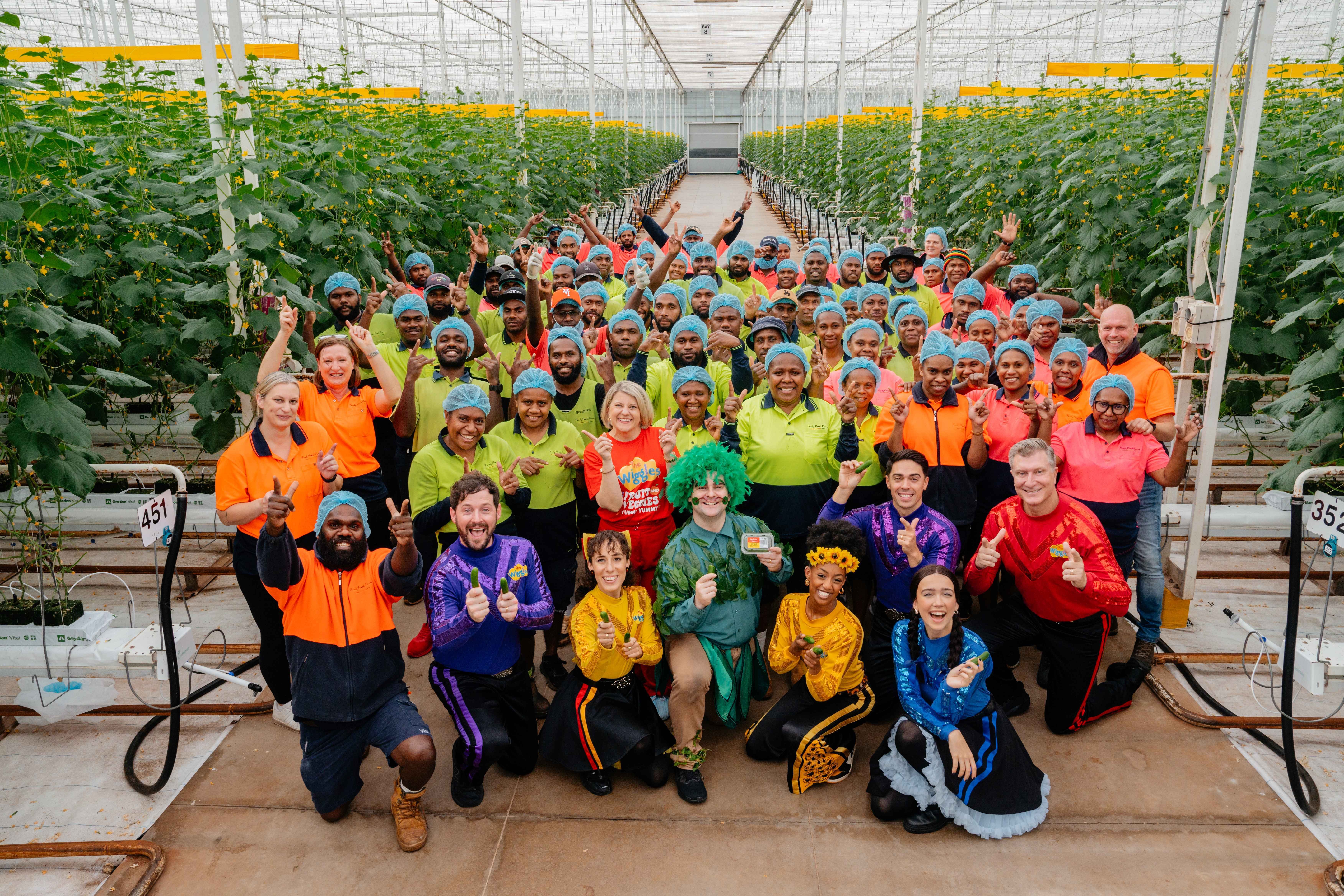 WIGGLES-19 with Family Fresh Farms team