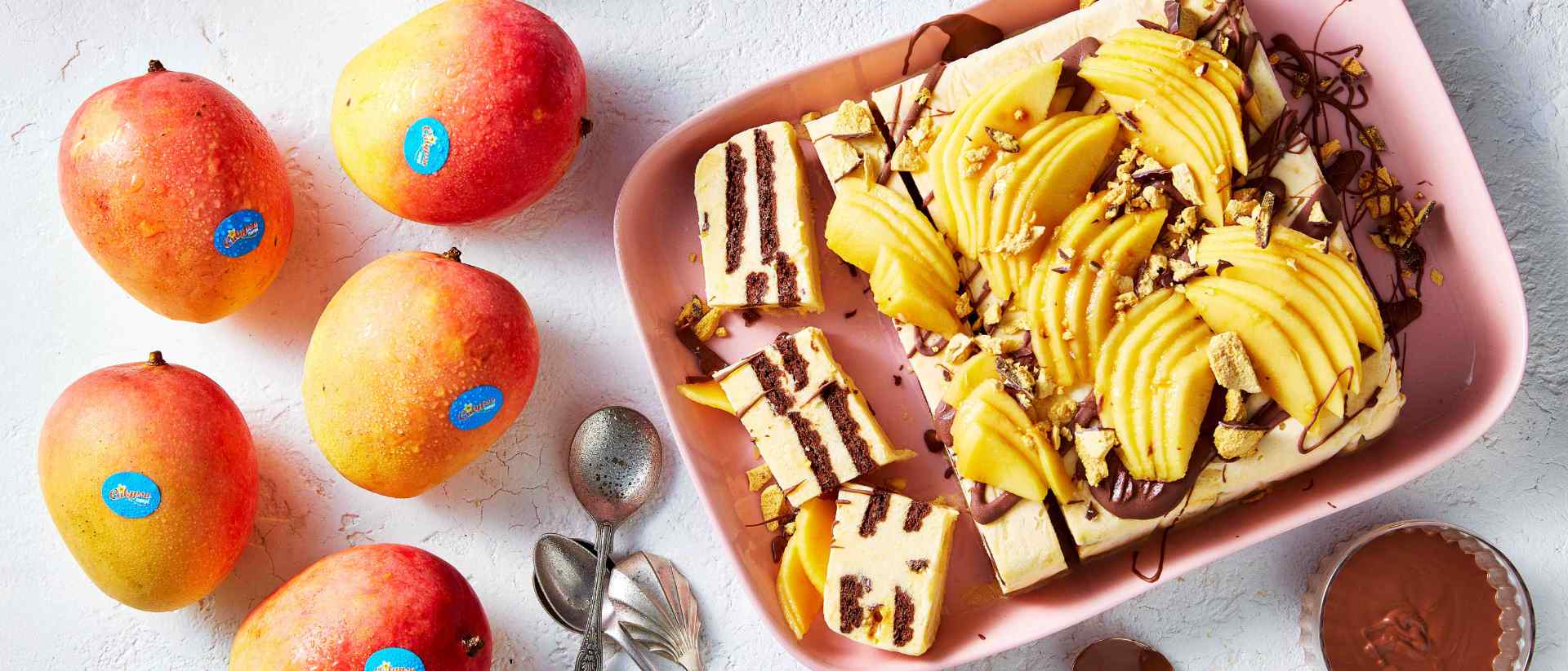 Calypso® Mango Ripple Ice Cream Bars Recipe 