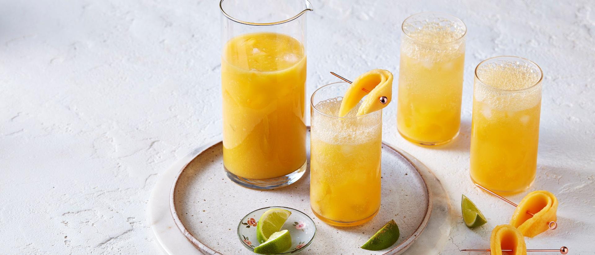 Calypso® Mango Sunny Side Mocktail Recipe 