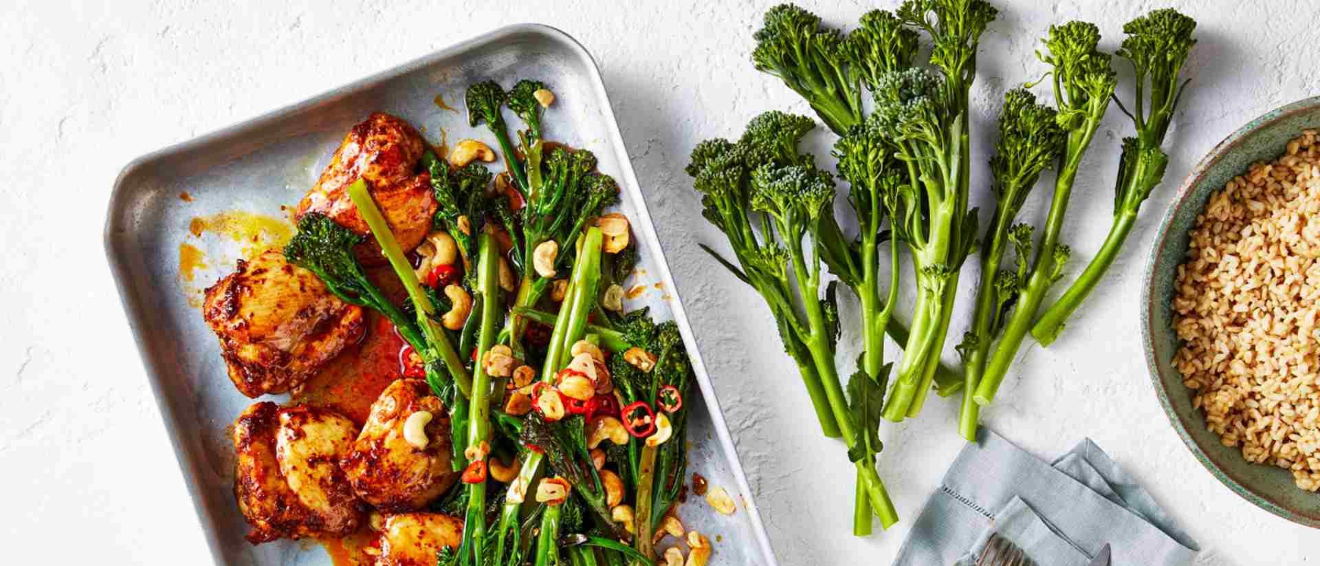 Chilli Jam Chicken and Broccolini® Stir Fry Recipe 