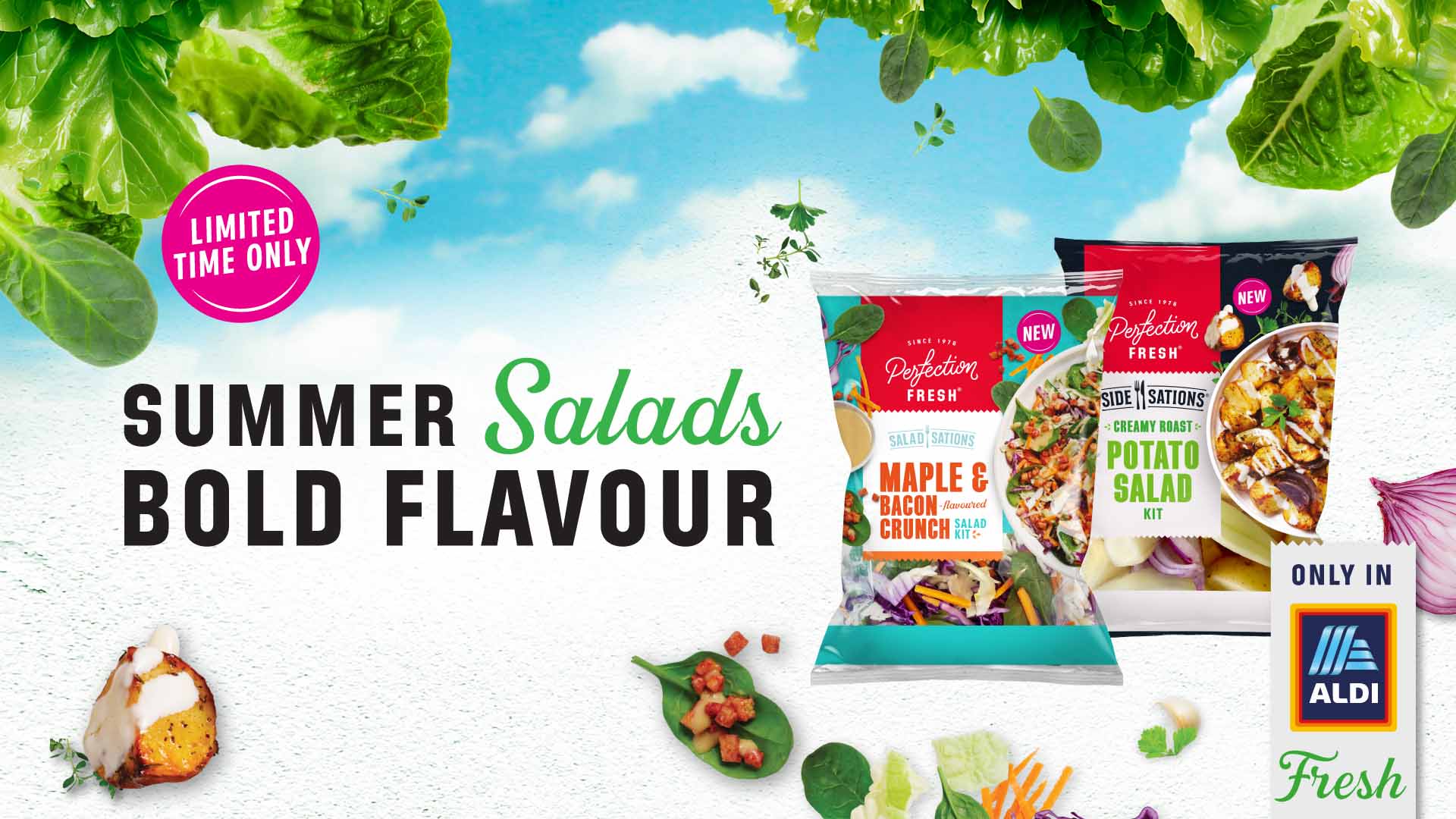 Summer Salads Bold Flavour. New salads to try now!
