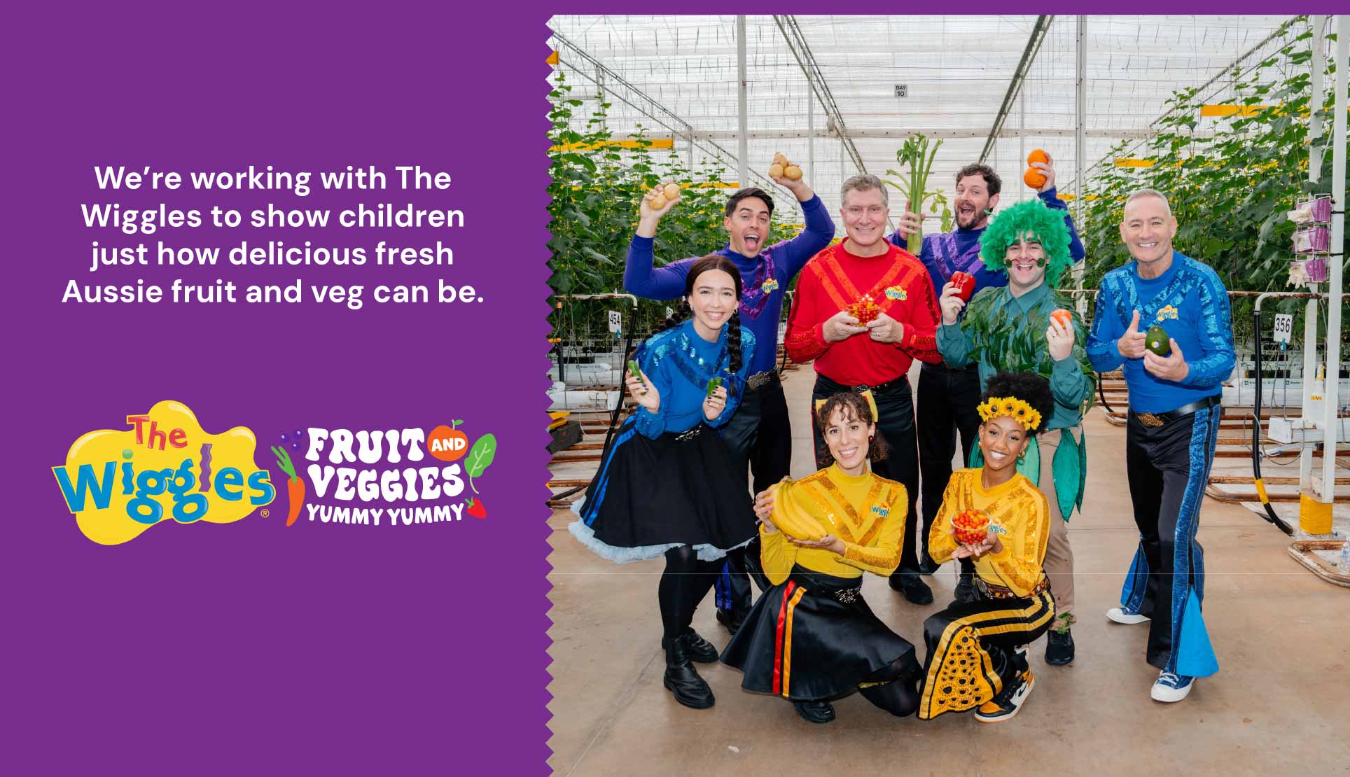 We're working with The Wiggles! Click to learn more. 