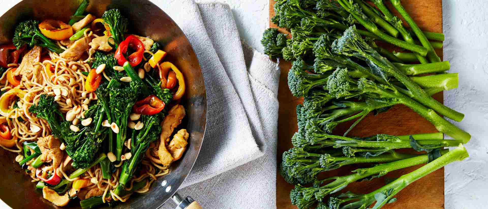 One pan Chicken and Broccolini® Noodle Stir fry Recipe 