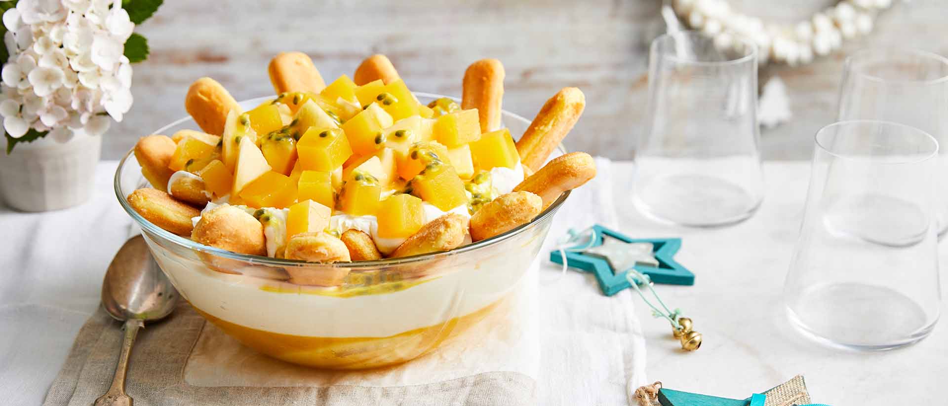 Calypso Mango Daiquiri Trifle Recipe
