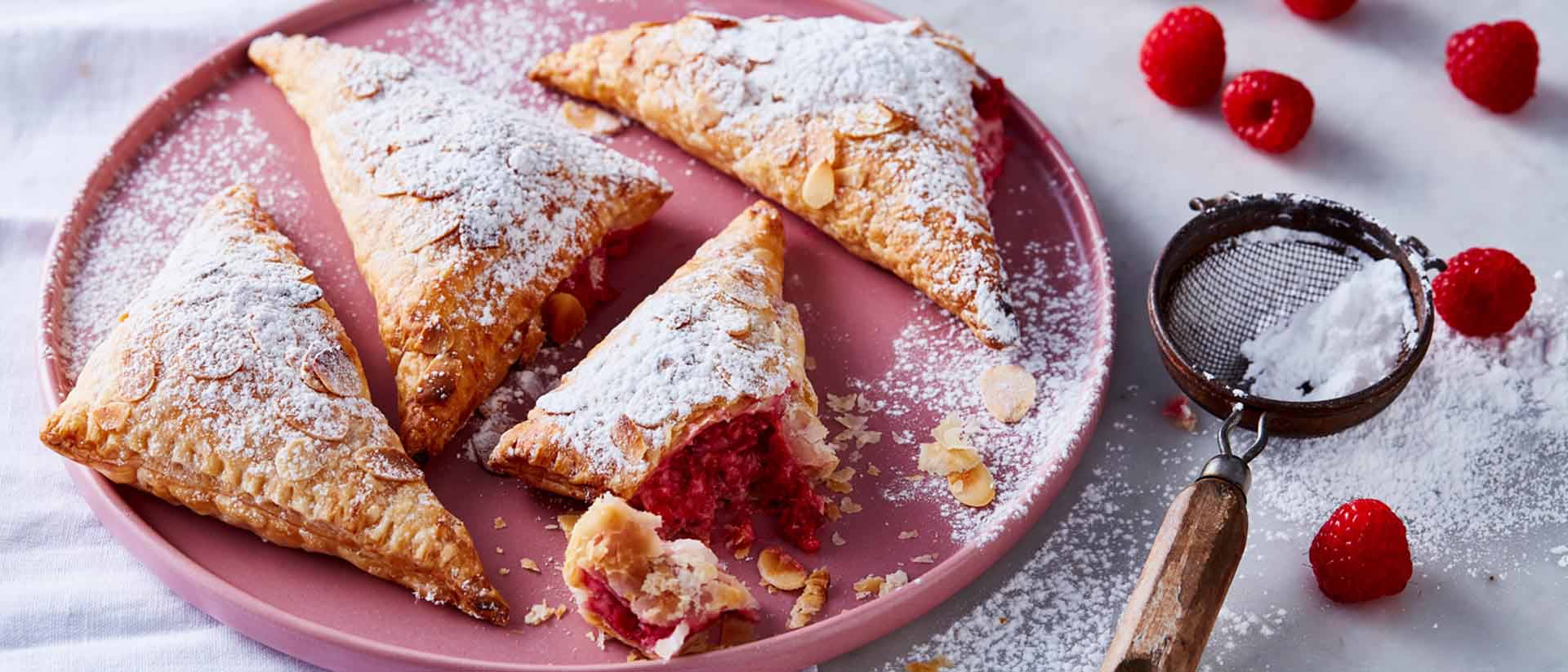 Quick And Easy Raspberry Turnovers Recipe