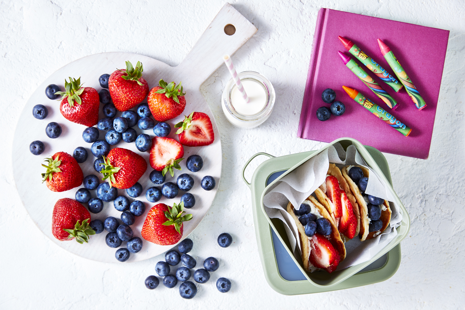 lunchbox Perfection Berry taco pikelets Recipe 