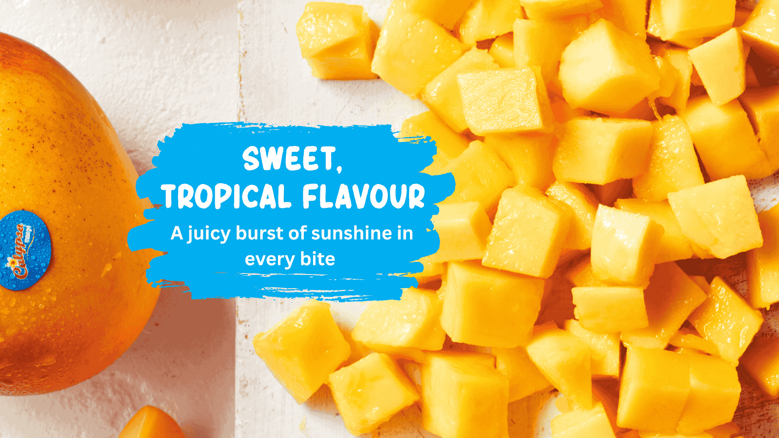 Sweet tropical flavour