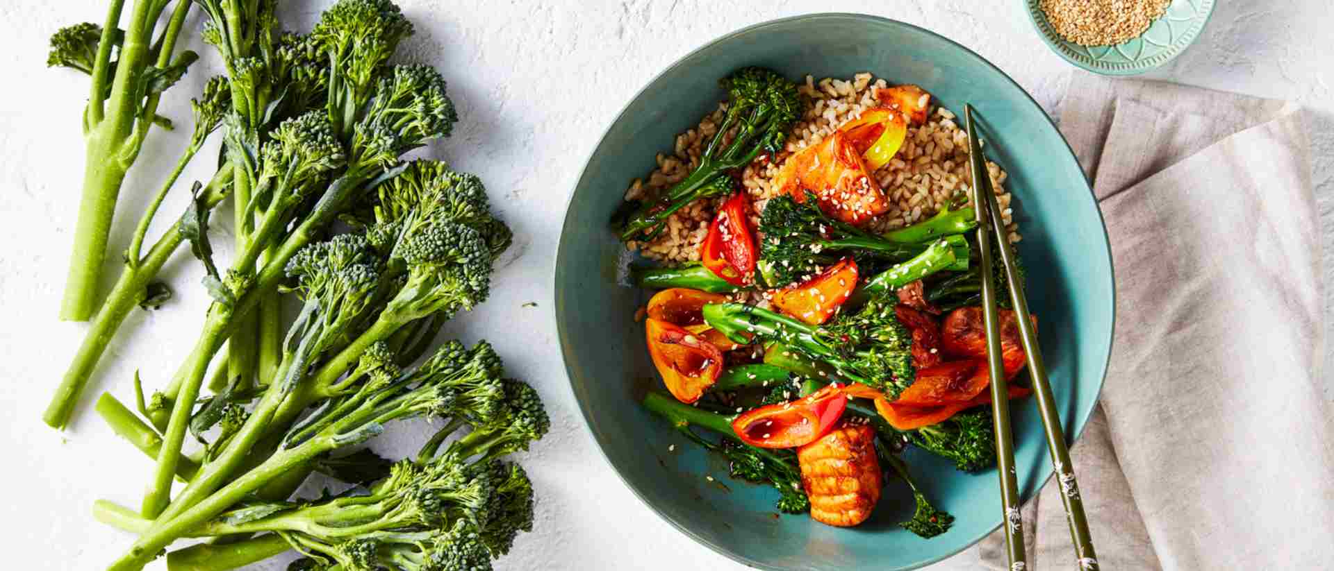 Sweet Chilli Salmon and Broccolini® Stir-fry Recipe 