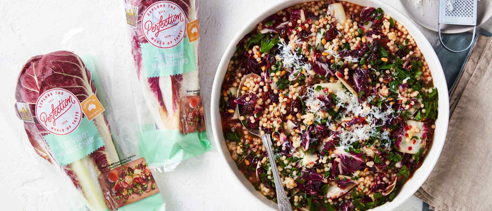 Treviso™ Radicchio Agrodolce Couscous Salad Recipe 