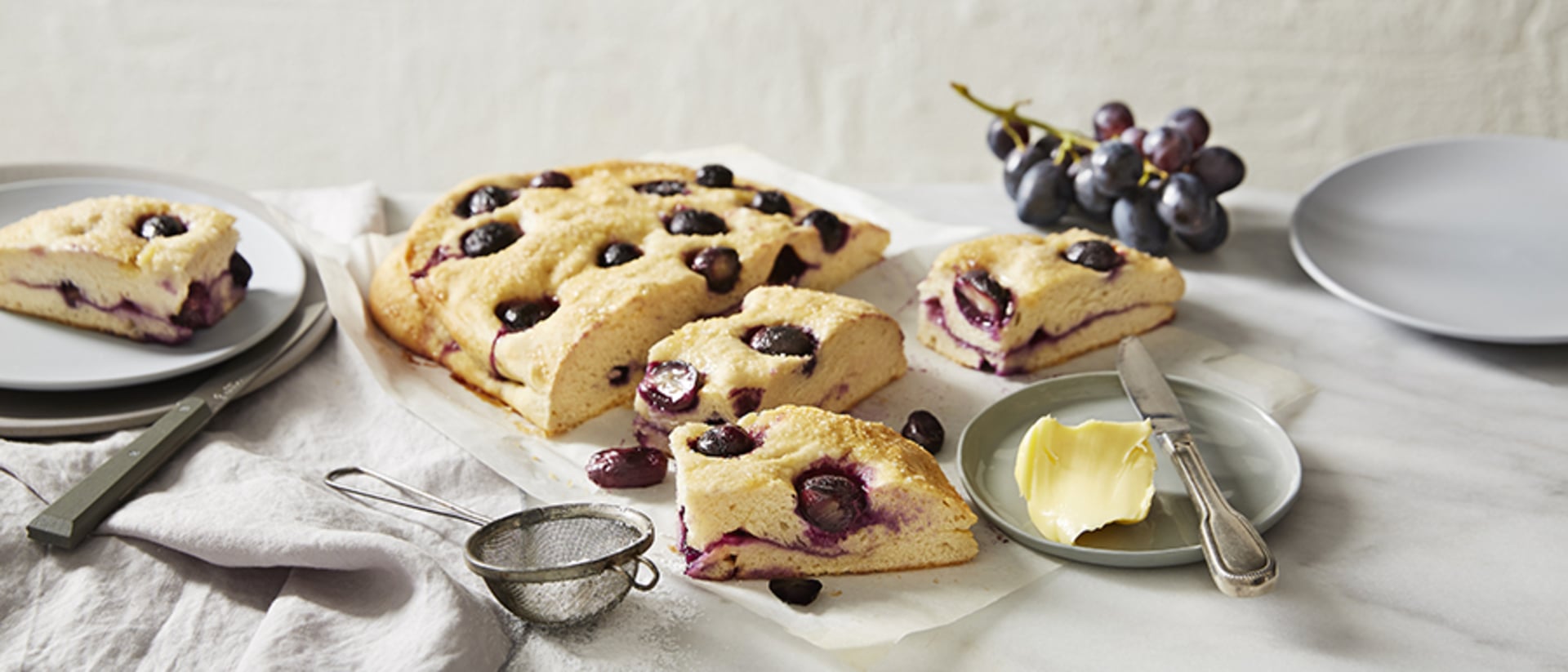 Midnight Beauty® Grape Focaccia Recipe