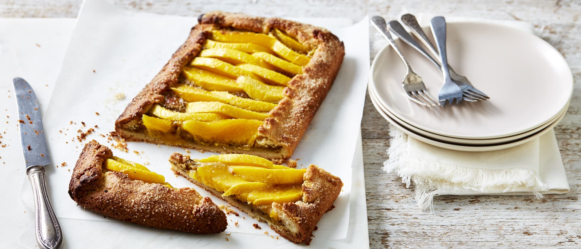 Calypso® Mango and Pistachio Galette Recipe