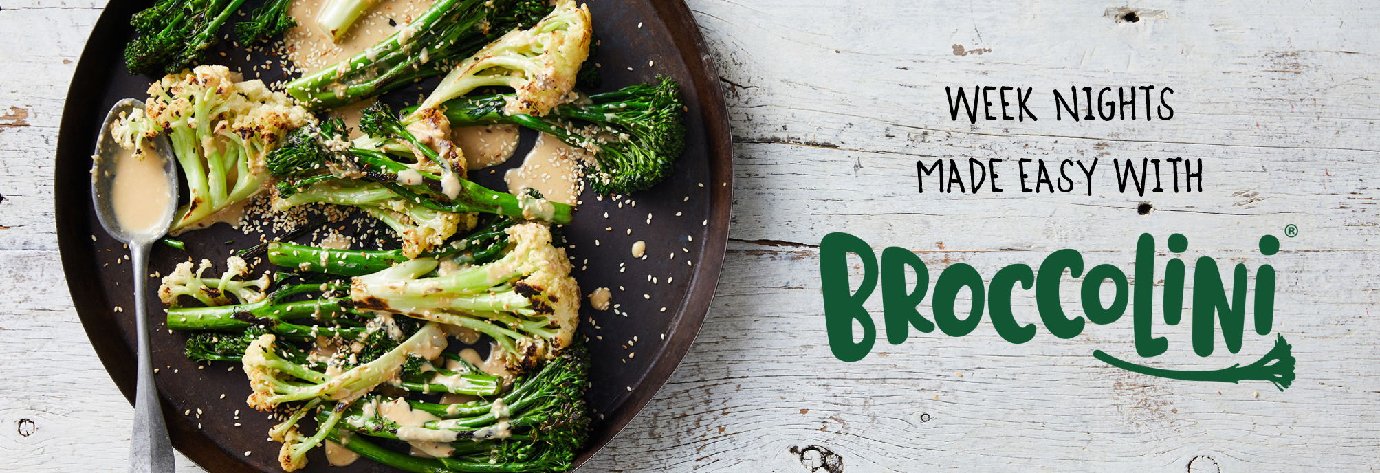 Weeknight dinners made easy with broccolini