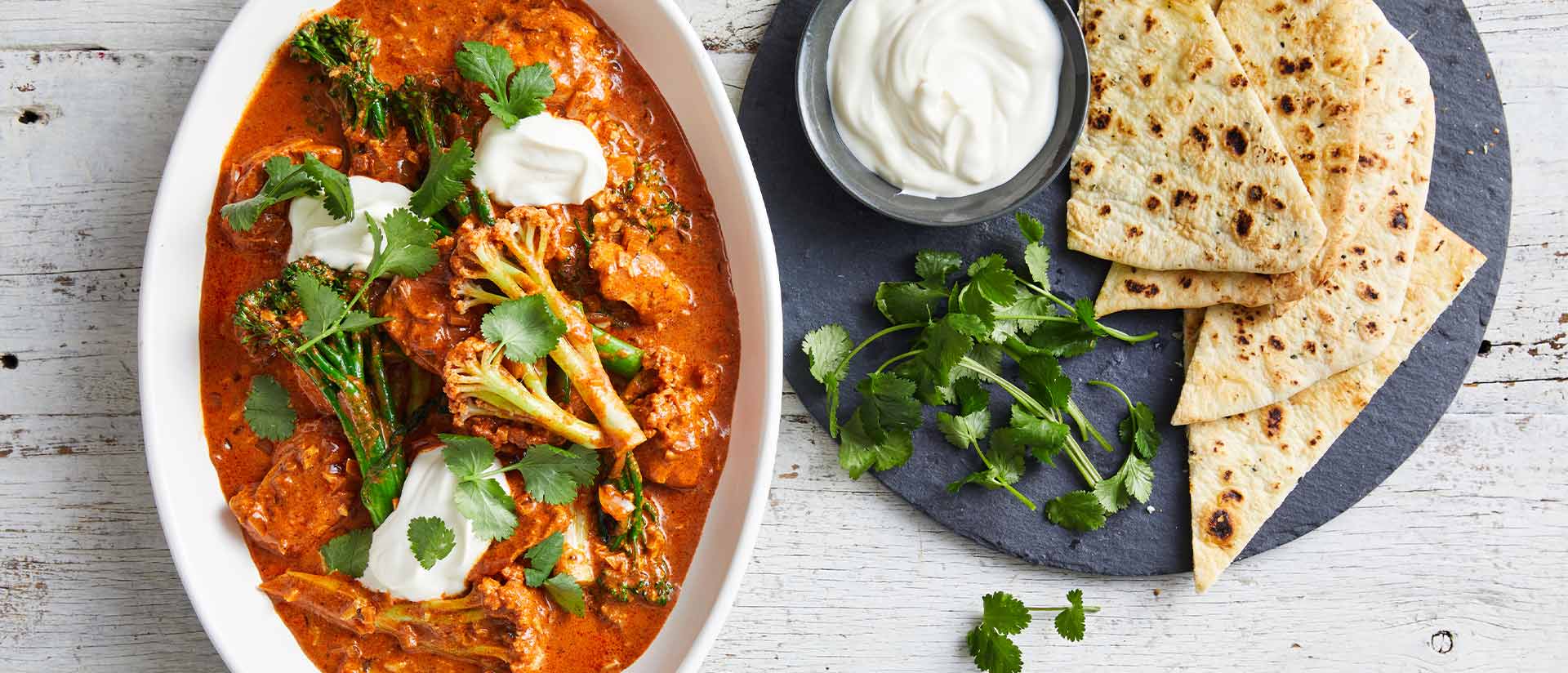 Butter Chicken With Broccolini Fioretto Recipe