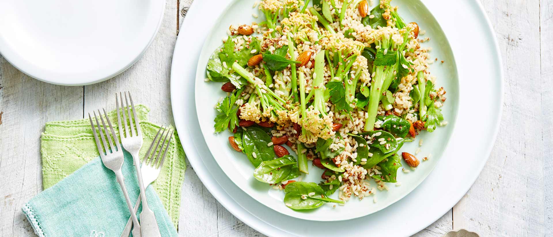 Spiced Fioretto Rice Quinoa Salad Recipe