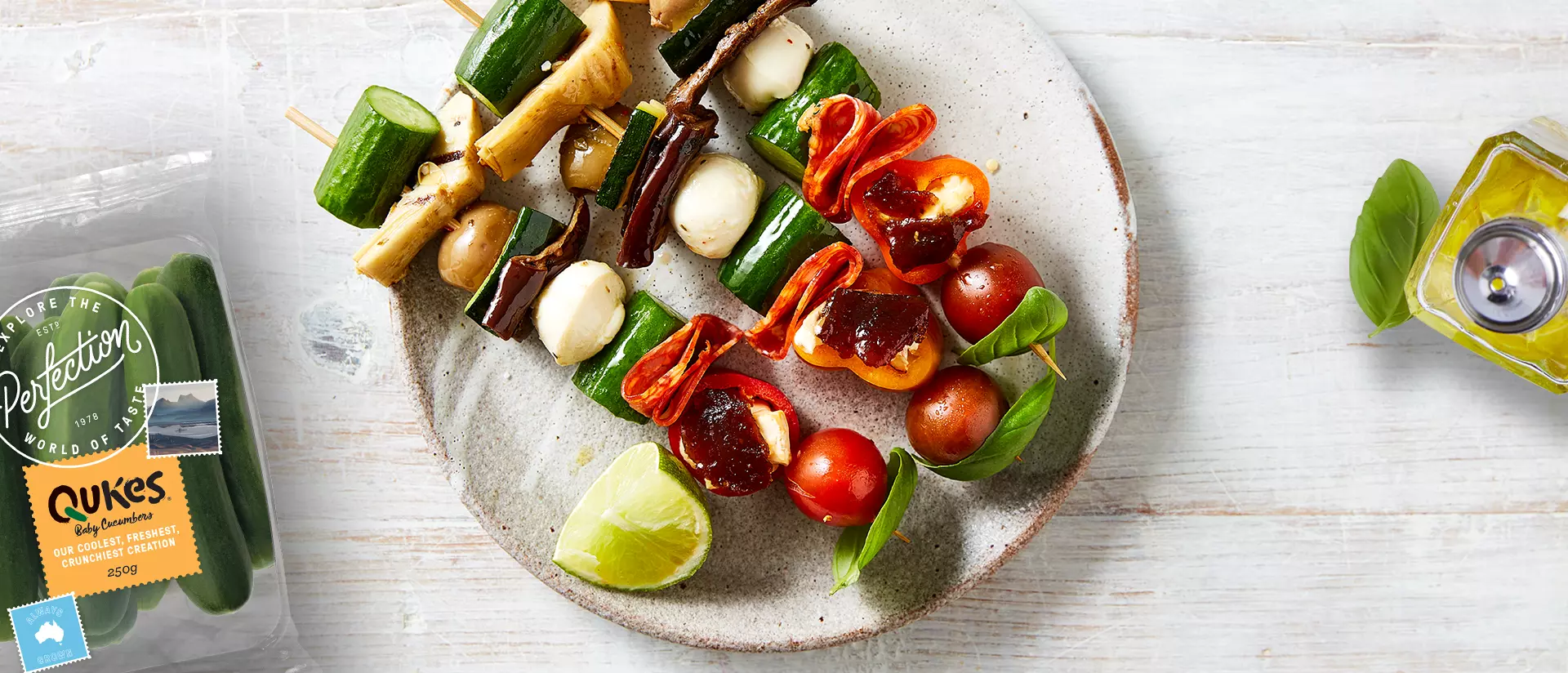 Qukes® Antipasto Skewers Recipe